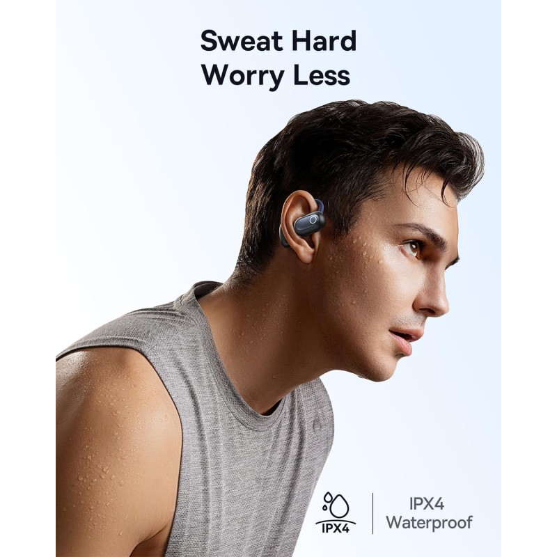 Buy Baseus Headphones Open Ear TWS - Eli Sport 1 - Black in Cyprus, Nicosia, Limassol, Larnaka, Pafos