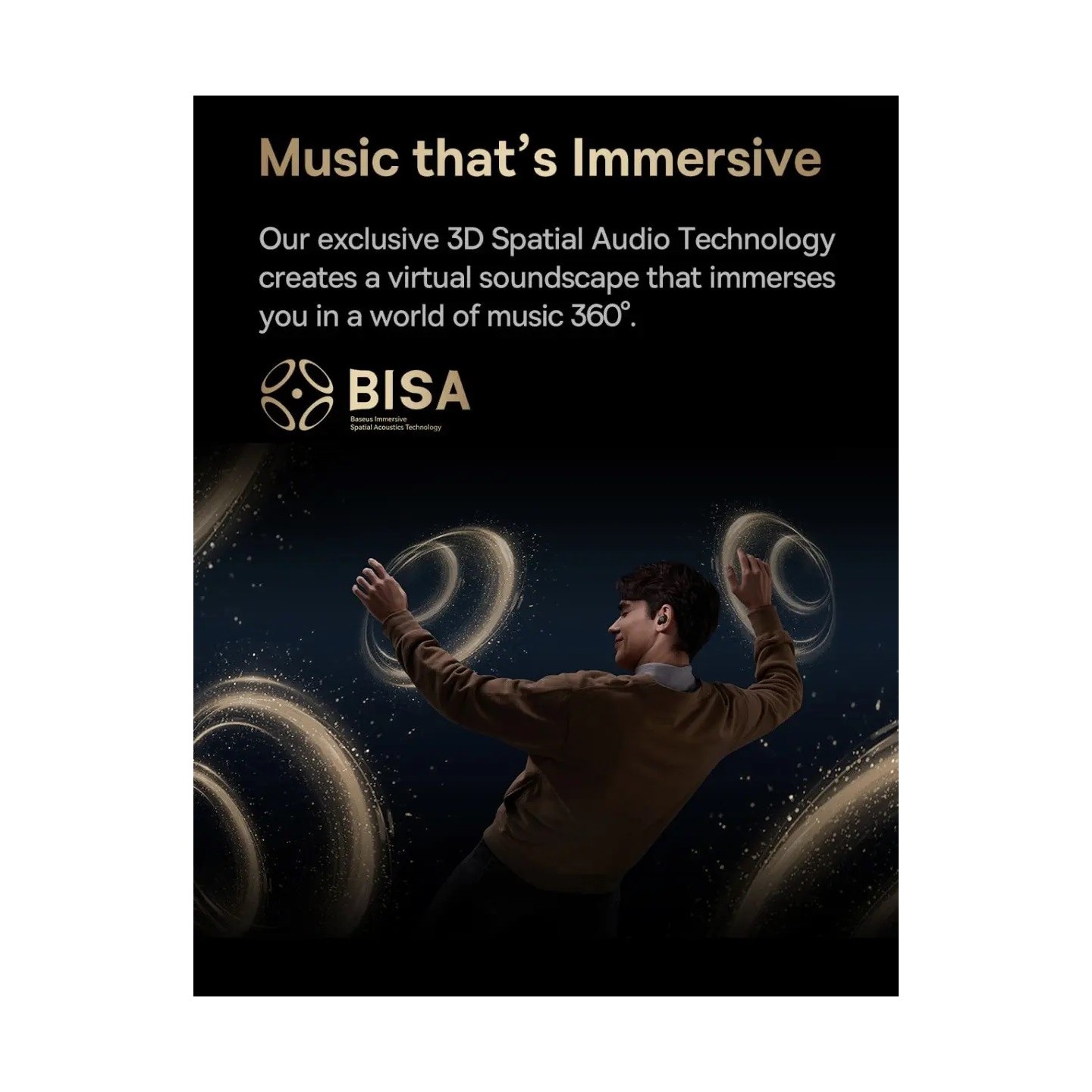 Baseus Headphones In Ear Beans TWS - MA20 Pro - Black — Buy in Cyprus with Fast Delivery