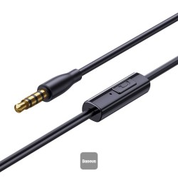 Buy Baseus Earphones Encok - HZ11 - Wired 3.5mm Black in Cyprus, Nicosia, Limassol, Larnaka, Pafos