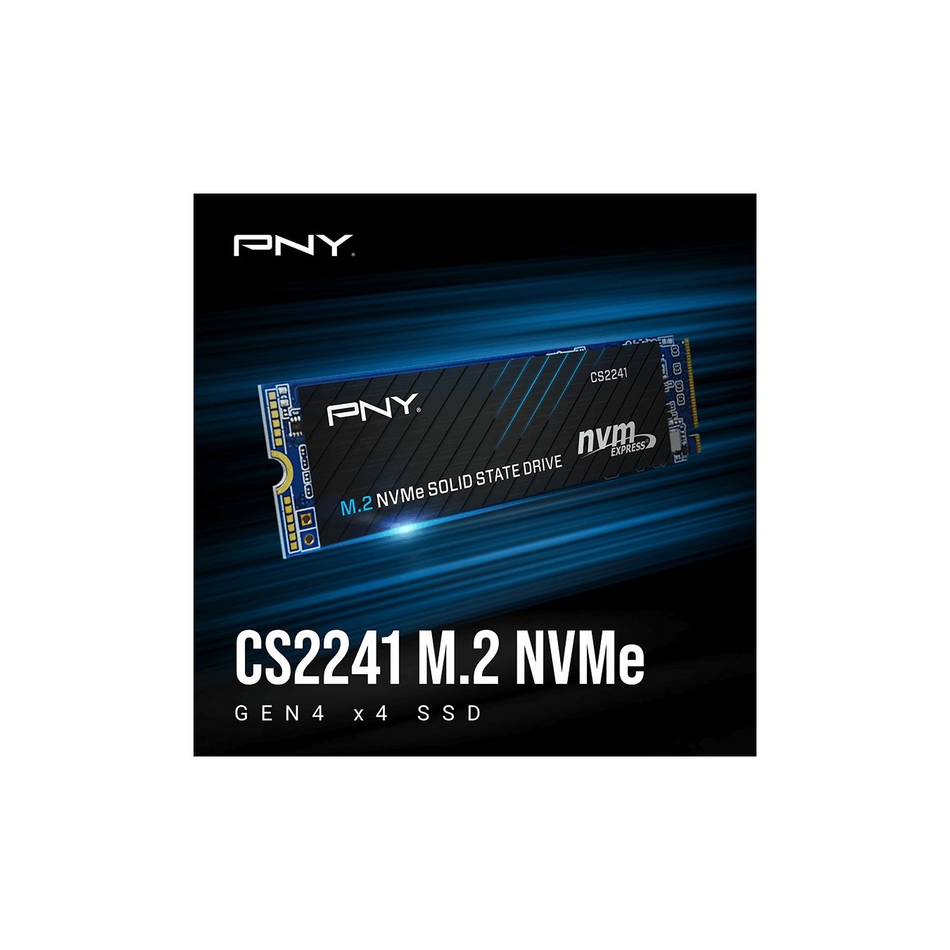 PNY CS2241 500GB M.2 NVMe SSD – PCIe Gen4 4,700 MB/s | Armenius Store
