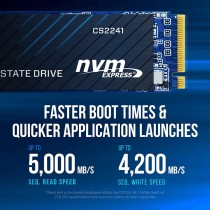 PNY CS2241 500GB M.2 NVMe SSD – PCIe Gen4 4,700 MB/s | Armenius Store