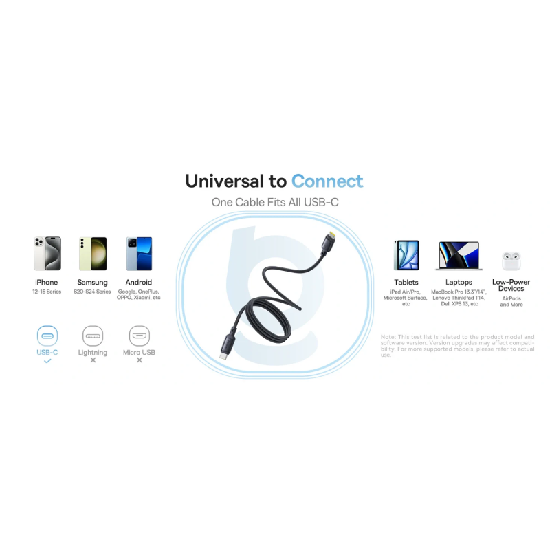Buy Baseus Cable USB-C to USB-C PicoGo Magnetic Silicone - 240W - 1.0m - Black in Cyprus, Nicosia, Limassol, Larnaka, Pafos