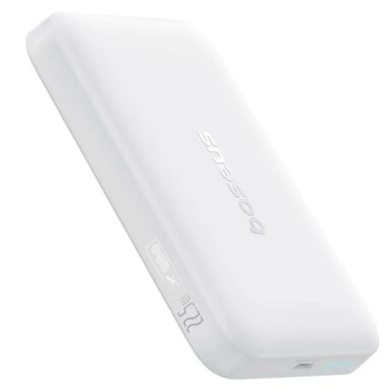 Buy Baseus EnerFill Ultra Wireless Powerbank - FM11 - 22.5W 10000mAh White in Cyprus, Nicosia, Limassol, Larnaka, Pafos