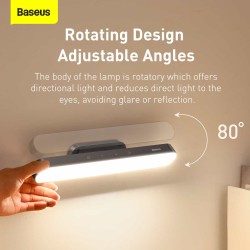 Buy Baseus Magnetic Rechargeable LED Lamp - DGXC-02 - Grey in Cyprus, Nicosia, Limassol, Larnaka, Pafos