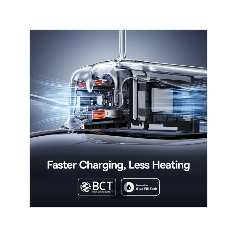 Buy Baseus Charger Desktop - GaN5 Pro - 65W UK in Cyprus, Nicosia, Limassol, Larnaka, Pafos