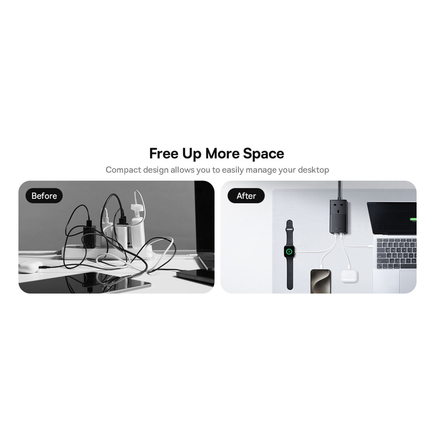 Baseus Charger Desktop - GaN5 Pro - 65W UK — Buy in Cyprus with Fast Delivery