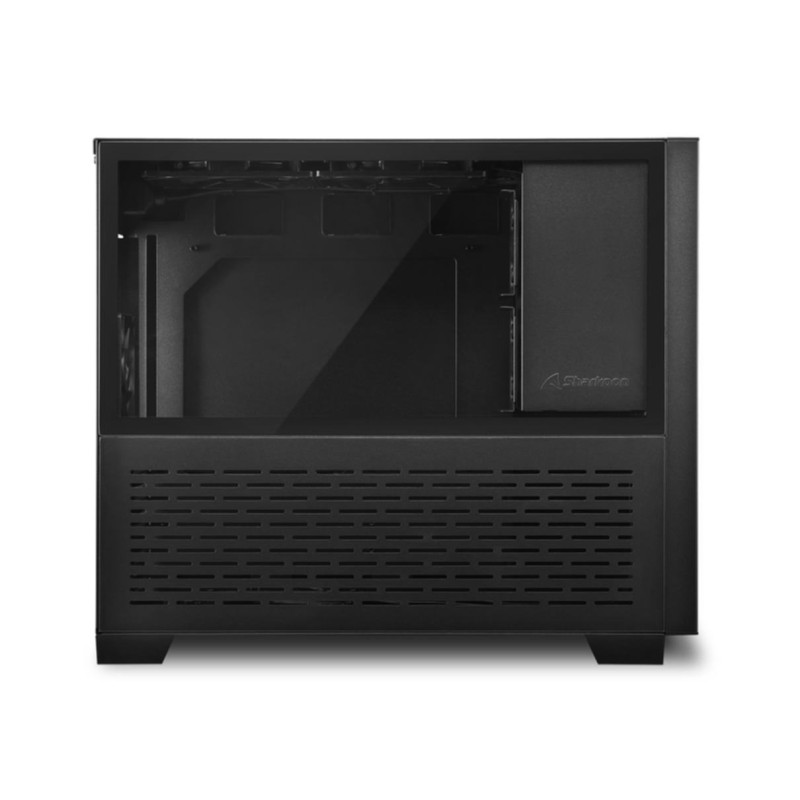 Buy Sharkoon MS-Z1000 - Micro-ATX Tower Case - Tempered Glass, Steel Z-Front (Bl... in Cyprus, Nicosia, Limassol, Larnaka, Pafos