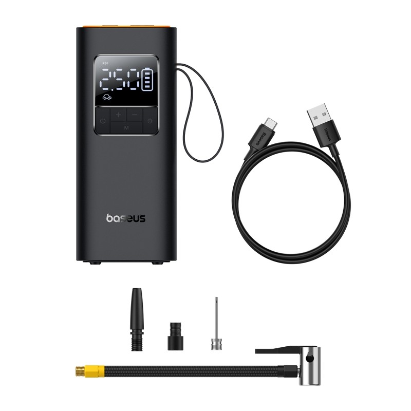 Buy Baseus Car Inflator Pump - Wireless SUPER MINI PRO in Cyprus, Nicosia, Limassol, Larnaka, Pafos