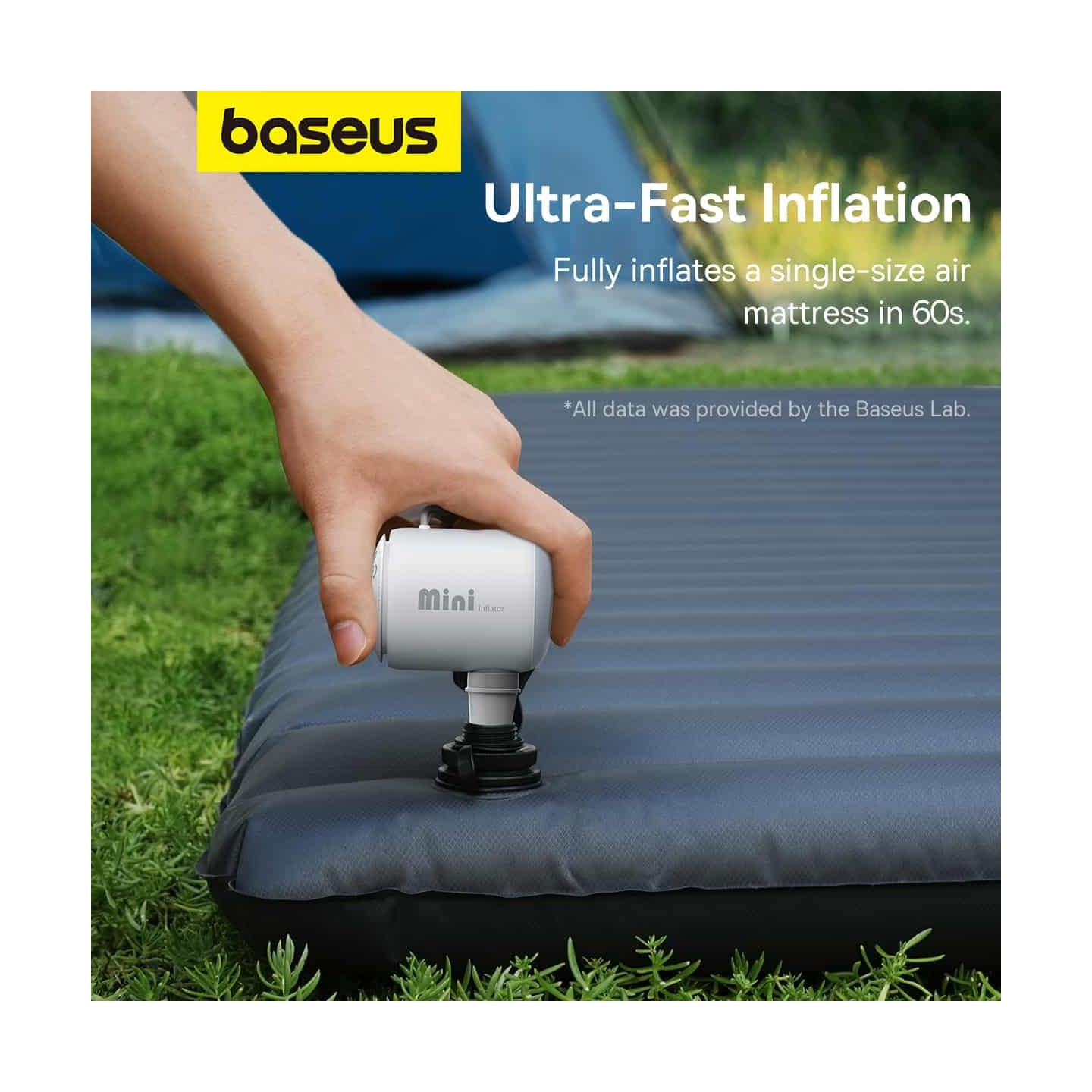 Baseus VA Portable Air Pump - POCKET GO — Buy in Cyprus with Fast Delivery