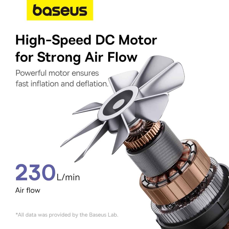 Buy Baseus VA Portable Air Pump - POCKET GO in Cyprus, Nicosia, Limassol, Larnaka, Pafos