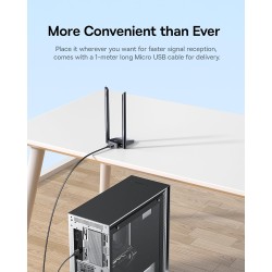 Buy Baseus IT WiFi Adapter - 1800Mbps External Antenna FastJoy in Cyprus, Nicosia, Limassol, Larnaka, Pafos