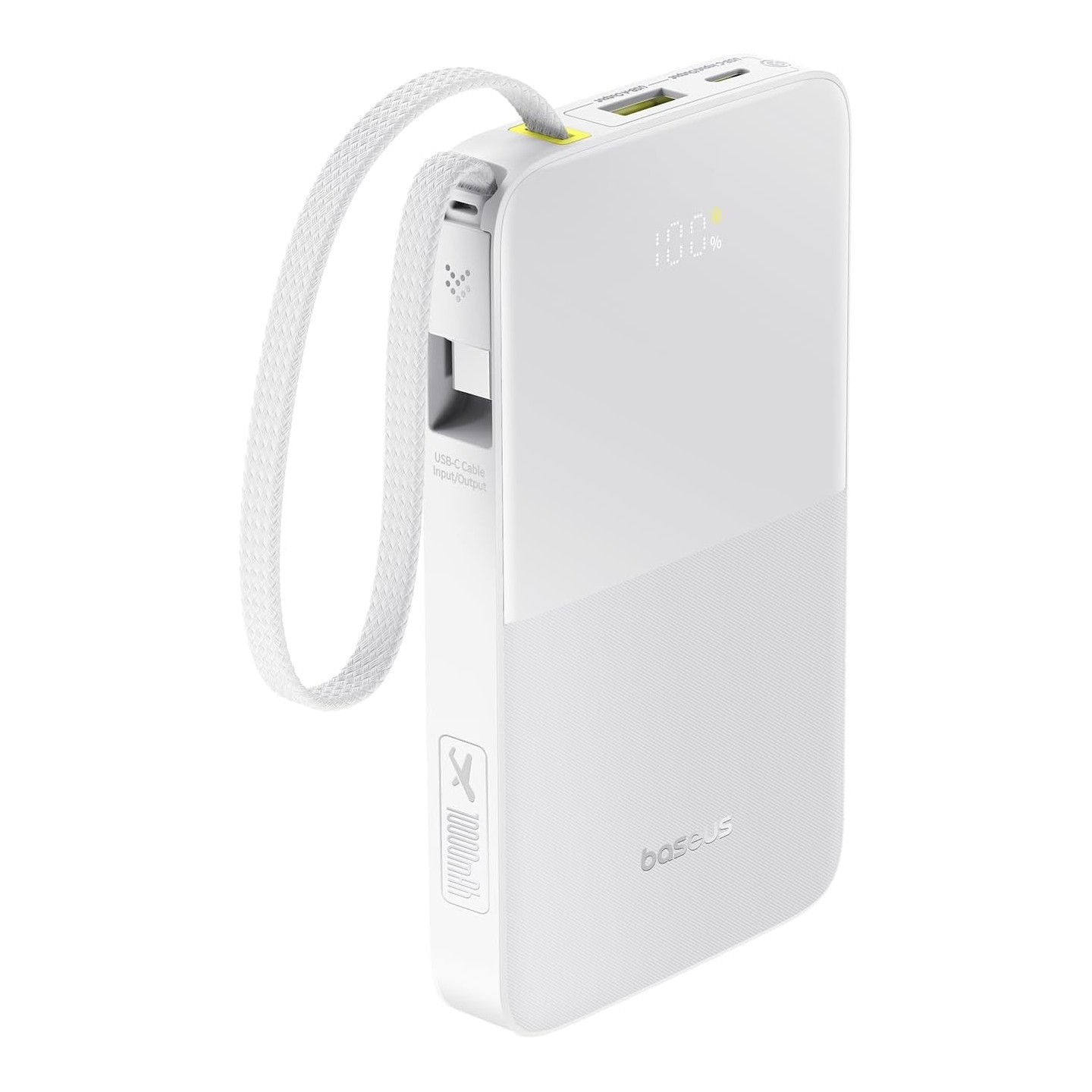 Baseus Powerbank - FC51 - 22.5W 10000mAh + Display EnerFill Bipow2 Pro White — Buy in Cyprus with Fast Delivery