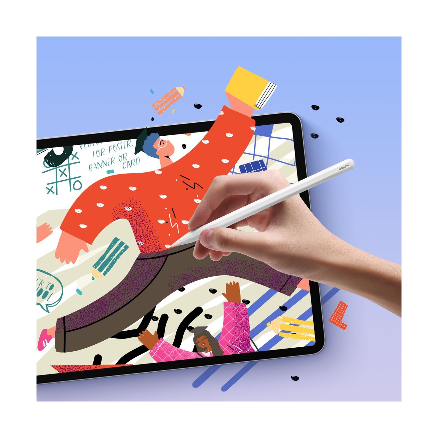 Baseus IT Stylus - Smooth Writing 2 - Stylus Wireless Wired Charging — Buy in Cyprus with Fast Delivery