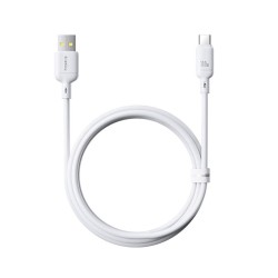 Baseus Silky Series USB-C to USB-A 1m 100W White (Boxed) — Buy in Cyprus with Fast Delivery