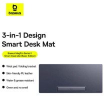 Baseus MagPro Series II BS-PS037 Smart Desk Mat with Wrist Rest - Black (Boxed) — Buy in Cyprus with Fast Delivery