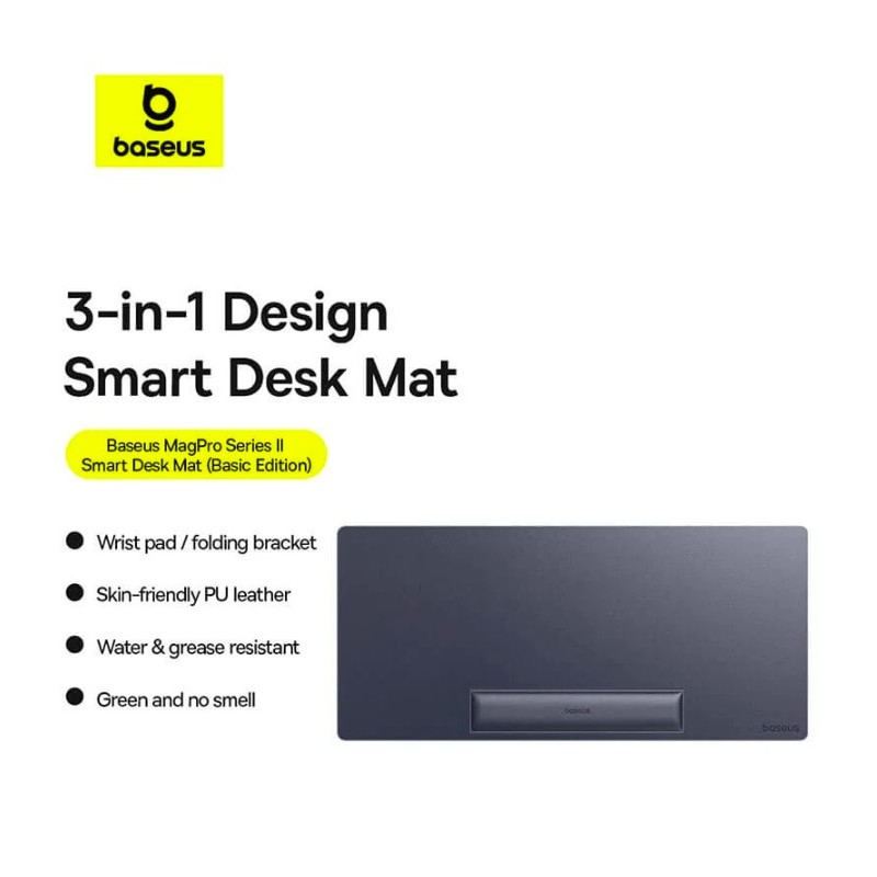 Buy Baseus Smart Desk Mat & Wrist Pad - MagPro Series II Basic Edition in Cyprus, Nicosia, Limassol, Larnaka, Pafos
