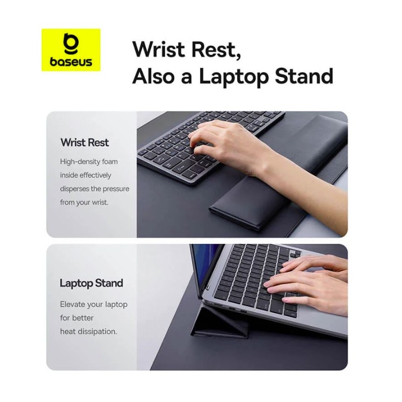 Buy Baseus Smart Desk Mat & Wrist Pad - MagPro Series II Basic Edition in Cyprus, Nicosia, Limassol, Larnaka, Pafos