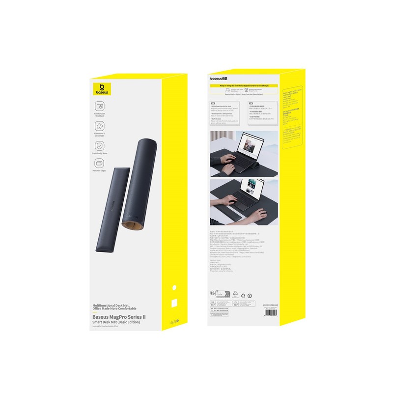 Buy Baseus Smart Desk Mat & Wrist Pad - MagPro Series II Basic Edition in Cyprus, Nicosia, Limassol, Larnaka, Pafos