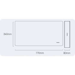 Buy Baseus Smart Desk Mat & Wrist Pad - MagPro Series II Basic Edition in Cyprus, Nicosia, Limassol, Larnaka, Pafos