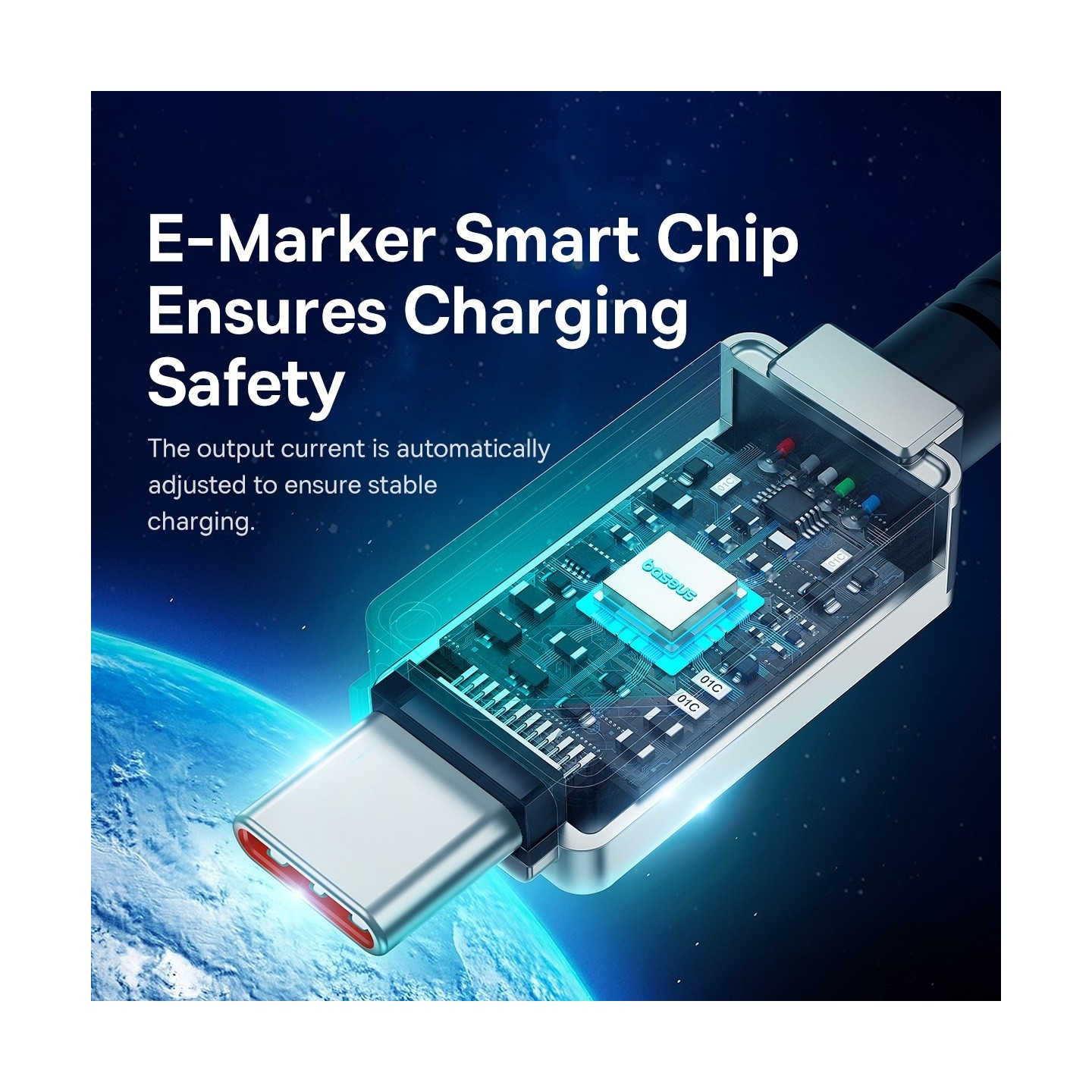 Baseus USB-C to USB-C Aramid Braided 100W 1.0m White (Boxed) — Buy in Cyprus with Fast Delivery