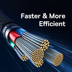 Buy Baseus Cable USB-C to USB-C Unbreakable Braided - 100W - 1.0m - White in Cyprus, Nicosia, Limassol, Larnaka, Pafos