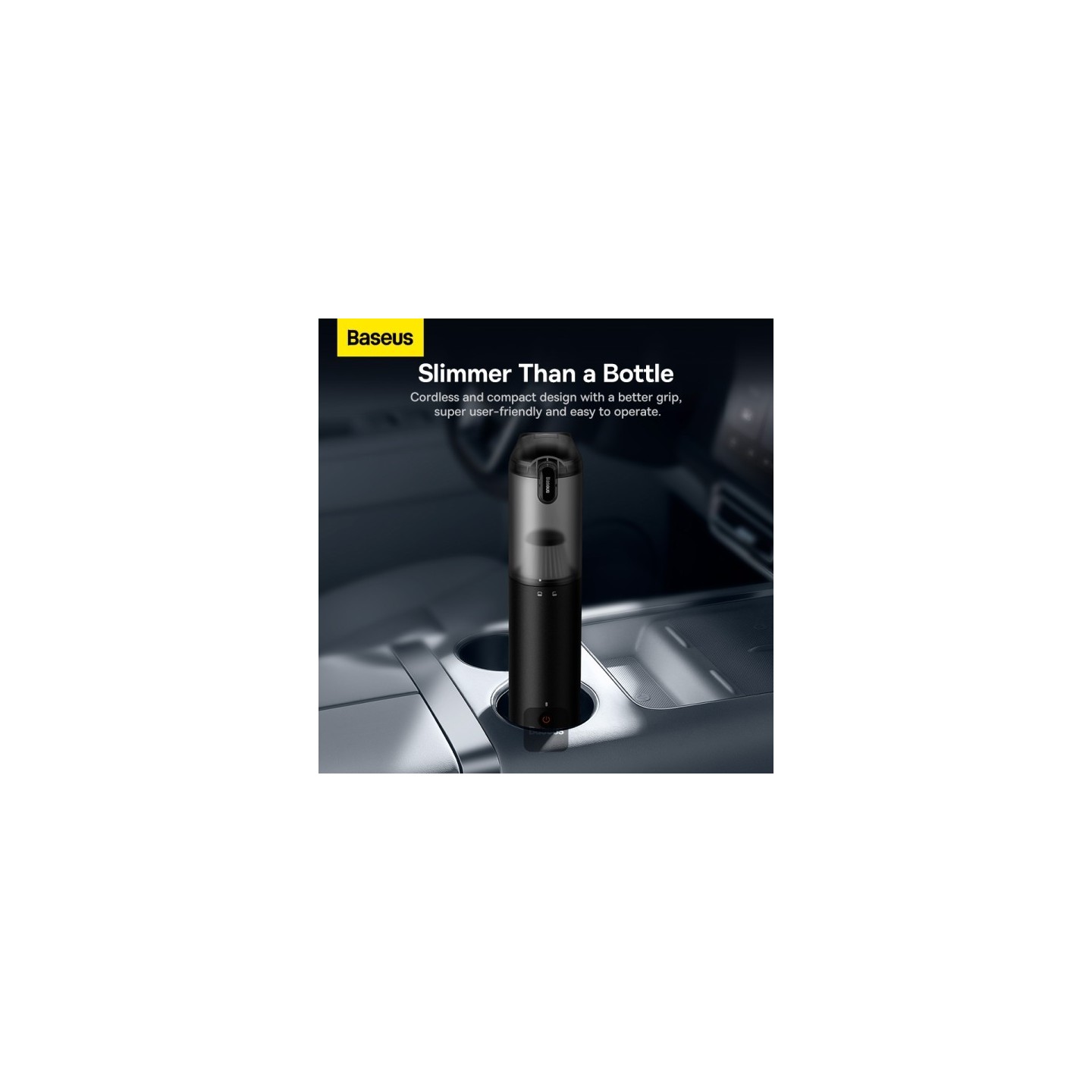 Baseus VA Vacuum Cleaner Car - A3lite - Black — Buy in Cyprus with Fast Delivery