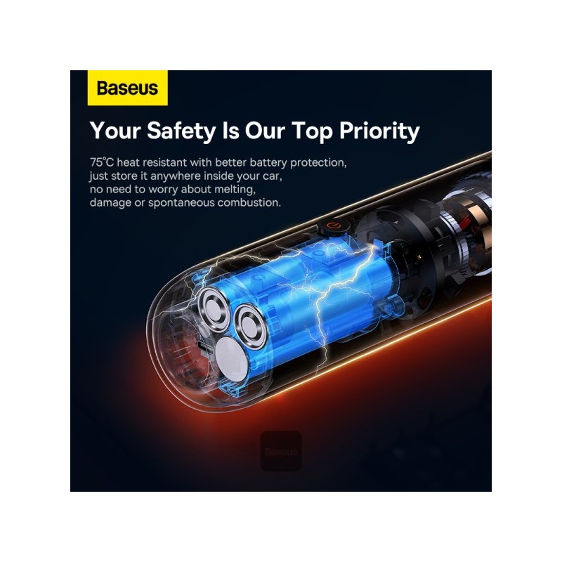 Buy Baseus VA Vacuum Cleaner Car - A3lite - Black in Cyprus, Nicosia, Limassol, Larnaka, Pafos