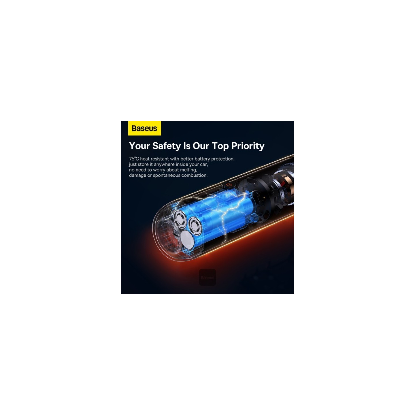 Baseus VA Vacuum Cleaner Car - A3lite - Black — Buy in Cyprus with Fast Delivery