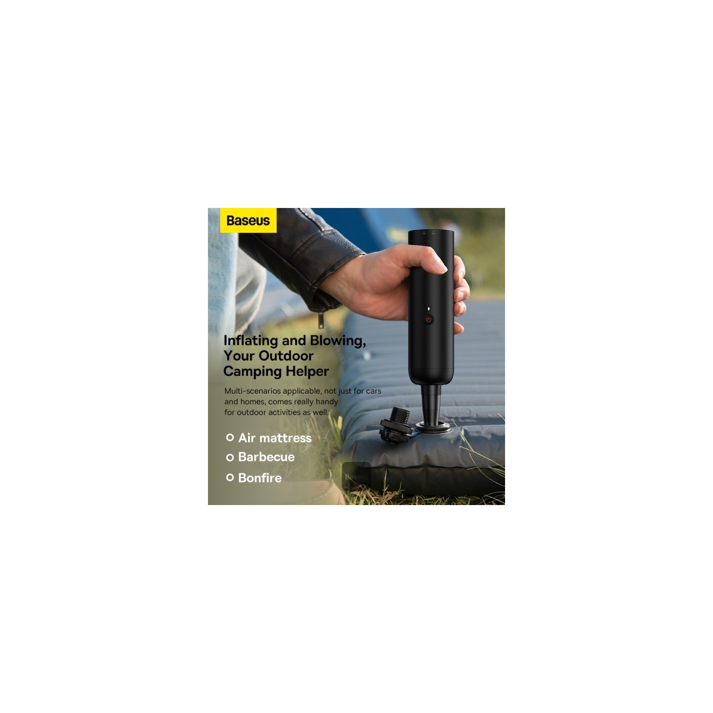 Baseus VA Vacuum Cleaner Car - A3lite - Black — Buy in Cyprus with Fast Delivery