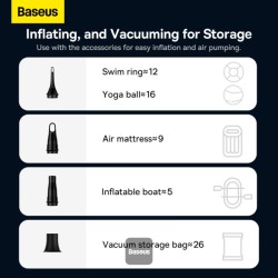 Buy Baseus VA Vacuum Cleaner Car - A3lite - Black in Cyprus, Nicosia, Limassol, Larnaka, Pafos