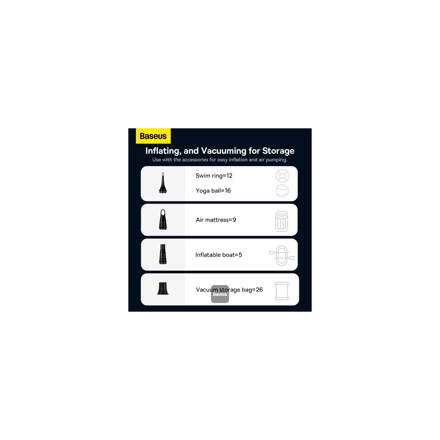 Baseus VA Vacuum Cleaner Car - A3lite - Black — Buy in Cyprus with Fast Delivery