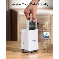 Buy Baseus Security - S1 Pro - Outdoor Self Rotating Solar 3K 2-Cam Kit White in Cyprus, Nicosia, Limassol, Larnaka, Pafos