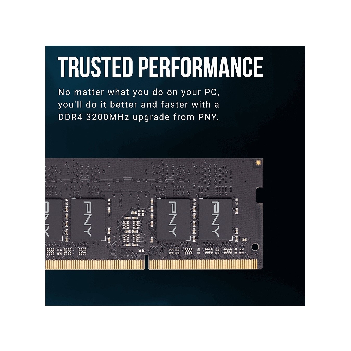PNY RAM SODIMM DDR4 3200MHz CL22 8GB Notebook Memory — Buy in Cyprus with Fast Delivery