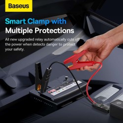Buy Baseus Car Jump Start Booster & Powerbank - ALPHA Black - 6000mAh - 600A in Cyprus, Nicosia, Limassol, Larnaka, Pafos
