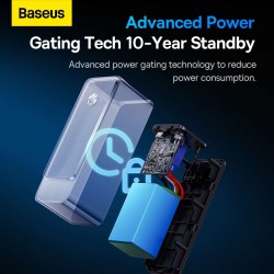 Buy Baseus Car Jump Start Booster & Powerbank - ALPHA Black - 6000mAh - 600A in Cyprus, Nicosia, Limassol, Larnaka, Pafos
