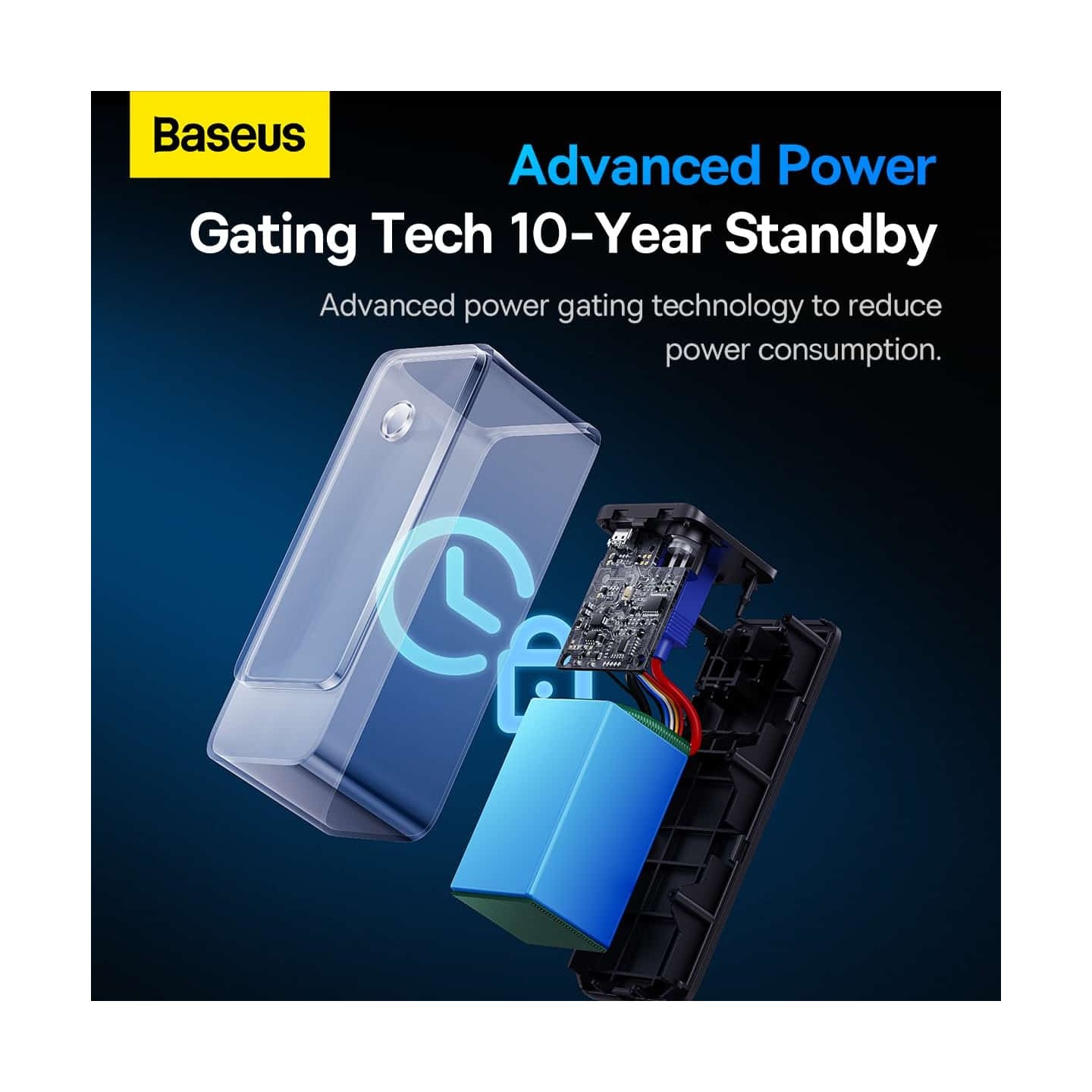 Baseus Car Jump Start Booster & Powerbank - ALPHA Black - 6000mAh - 600A — Buy in Cyprus with Fast Delivery