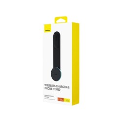 Buy Baseus Wireless Dashboard Magnetic Car Charger - C02 Pro - Black in Cyprus, Nicosia, Limassol, Larnaka, Pafos