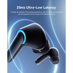 Buy Baseus Headphones In Ear TWS AeQur - G10 - Gaming PS5 PC Switch Cluster Black in Cyprus, Nicosia, Limassol, Larnaka, Pafos