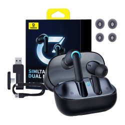 Buy Baseus Headphones In Ear TWS AeQur - G10 - Gaming PS5 PC Switch Cluster Black in Cyprus, Nicosia, Limassol, Larnaka, Pafos