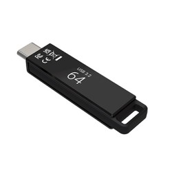 Buy PNY Flash Drive Elite-X USB 3.2 Stick 64GB Capless Slider Black - FDI64GELTX... in Cyprus, Nicosia, Limassol, Larnaka, Pafos