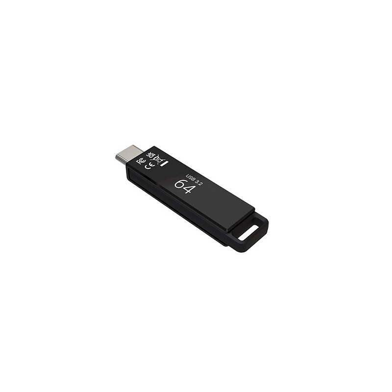 Buy PNY Flash Drive Elite-X USB 3.2 Stick 64GB Capless Slider Black - FDI64GELTX... in Cyprus, Nicosia, Limassol, Larnaka, Pafos