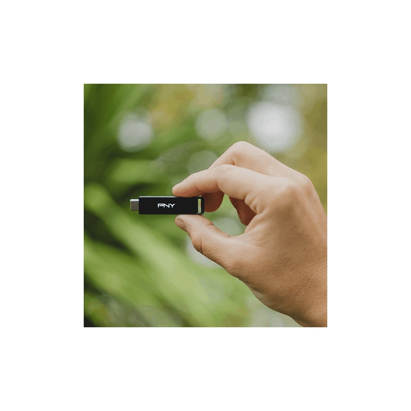 PNY Flash Drive Elite-X USB 3.2 Stick 64GB Capless Slider Black - FDI64GELTXC - Capless Slider 64GB USB 3.2 Black