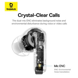 Buy Baseus Headphones In Ear TWS Bowie - E20 - White in Cyprus, Nicosia, Limassol, Larnaka, Pafos