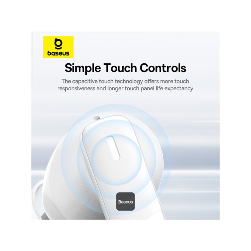 Buy Baseus Headphones In Ear TWS Bowie - E20 - White in Cyprus, Nicosia, Limassol, Larnaka, Pafos