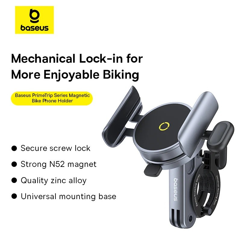 Buy Baseus VA Motorcycle Bicycle Phone Holder - PRIMETRIP in Cyprus, Nicosia, Limassol, Larnaka, Pafos