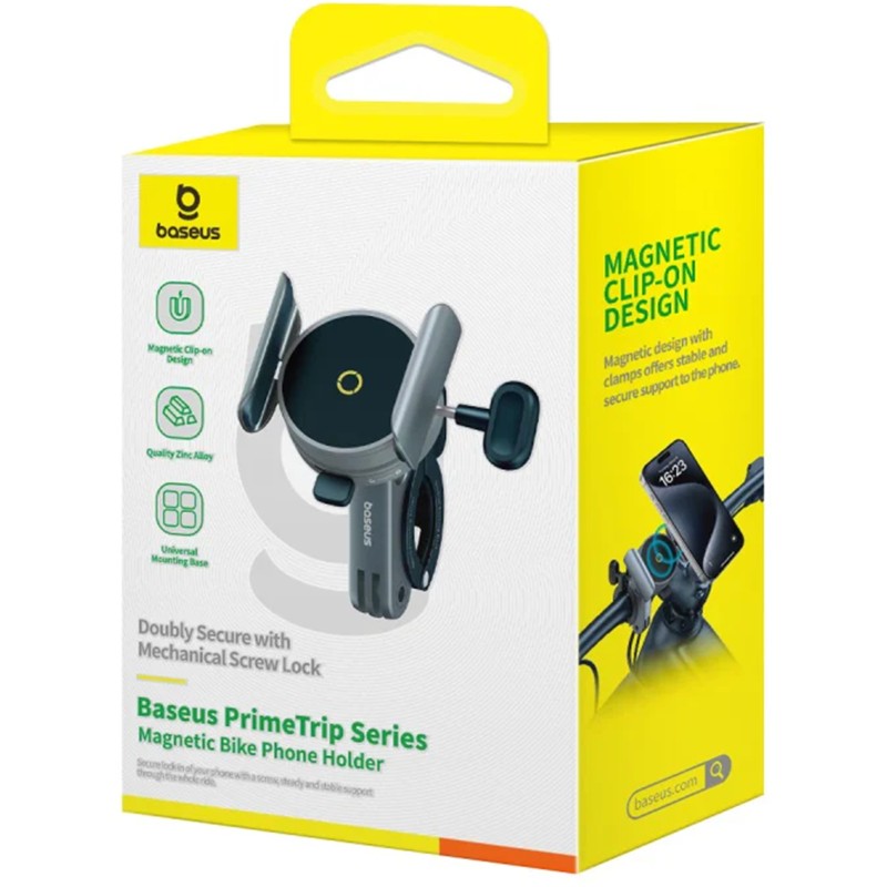 Buy Baseus VA Motorcycle Bicycle Phone Holder - PRIMETRIP in Cyprus, Nicosia, Limassol, Larnaka, Pafos