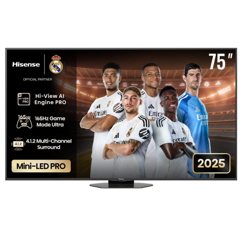 Buy Hisense 75'' 4K Smart QLED MINI LED 144hz TV - 75U8Q - 75'' 4K Smart QLED MI... in Cyprus, Nicosia, Limassol, Larnaka, Pafos