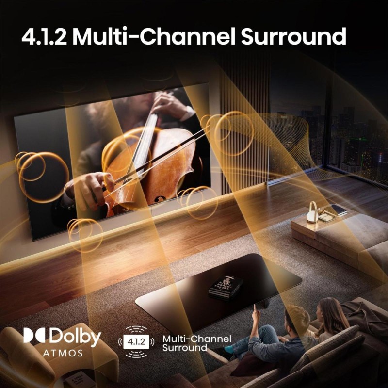 Buy Hisense 75'' 4K Smart QLED MINI LED 144hz TV - 75U8Q - 75'' 4K Smart QLED MI... in Cyprus, Nicosia, Limassol, Larnaka, Pafos