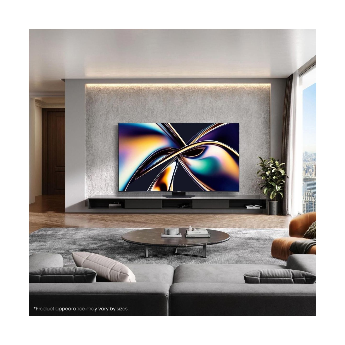 Hisense 75'' 4K Smart QLED MINI LED 144hz TV - 75U8Q - 75'' 4K Smart QLED MINI LED 144hz TV — Buy in Cyprus with Fast Delivery