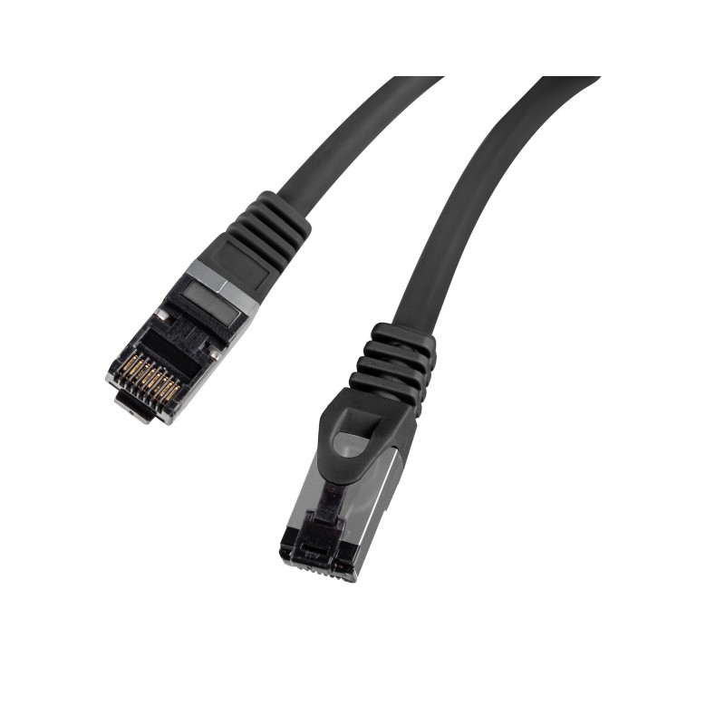 Buy Lanberg Patch Cable - CAT8.1 S FTP CU LSZH 1.0m Black in Cyprus, Nicosia, Limassol, Larnaka, Pafos